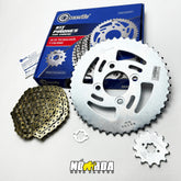 KIT DE ARRASTRE TVS APACHE 200 4V 4 HUECOS NOMADA MOTOPARTES
