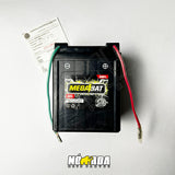 BATERIA UNIVERSAL MEGABAT GEL MT2.5LC 12 V 2,5AH NOMADA MOTOPARTES