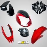 KIT PLASTICO PULSAR 200-220 NOMADA MOTO PARTES