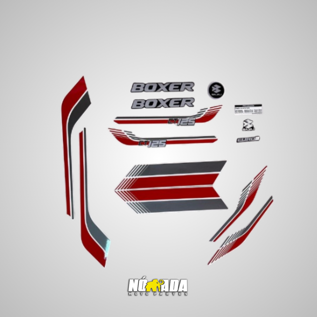 CALCOMANIAS BOXER CT - 125 NOMADA MOTO PARTES