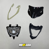 CARENAJE COMPLETO CON FAROLA YAMAHA XTZ 150 NOMADA MOTO PARTES