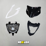 CARENAJE COMPLETO CON FAROLA YAMAHA XTZ 150 NOMADA MOTO PARTES