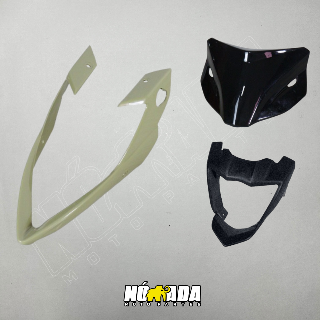 CARENAJE COMPLETO SIN FAROLA YAMAHA XTZ 150 NOMADA MOTO PARTES