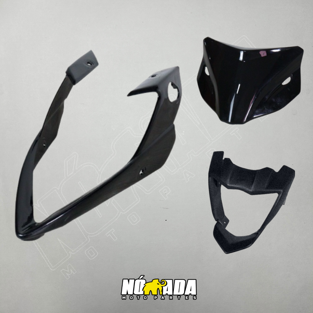 CARENAJE COMPLETO SIN FAROLA YAMAHA XTZ 150 NOMADA MOTO PARTES