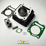 KIT CILINDRO PISTON KTL TVS APACHE 160 4V RTR