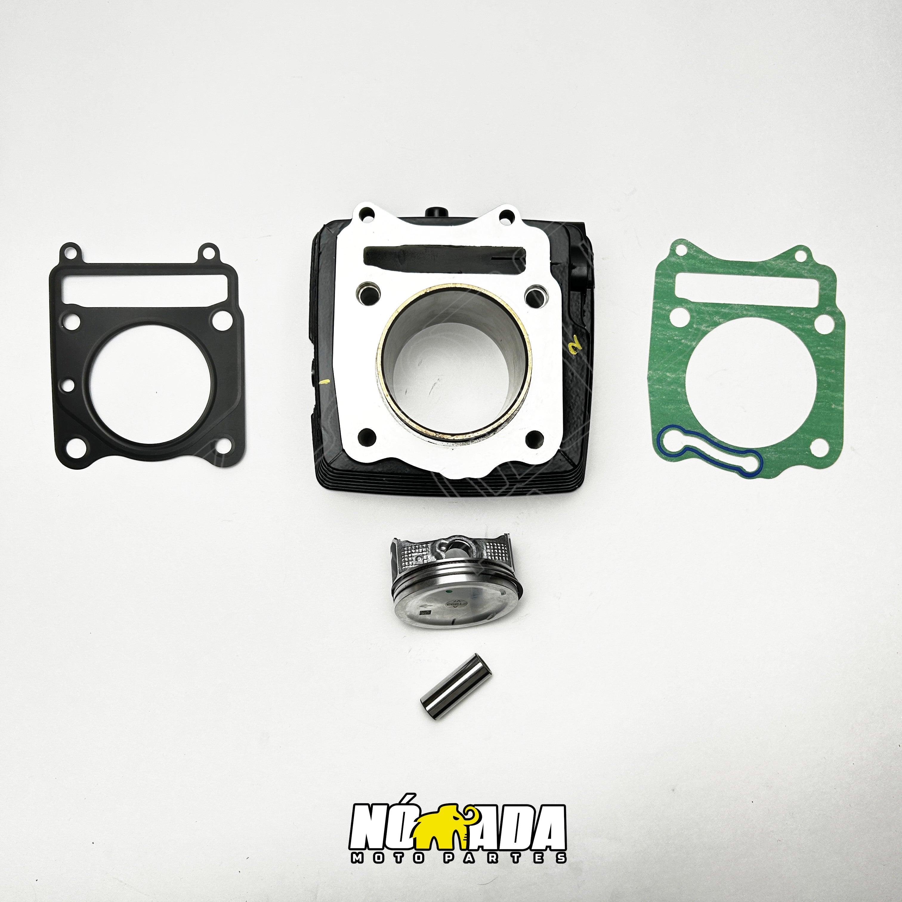 KIT CILINDRO PISTON KTL TVS APACHE RTR 200 4V / 200 FI NOMADA MOTOPARTES