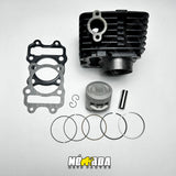 KIT CILINDRO PISTON KTL TVS APACHE RTR 200 4V / 200 FI NOMADA MOTOPARTES
