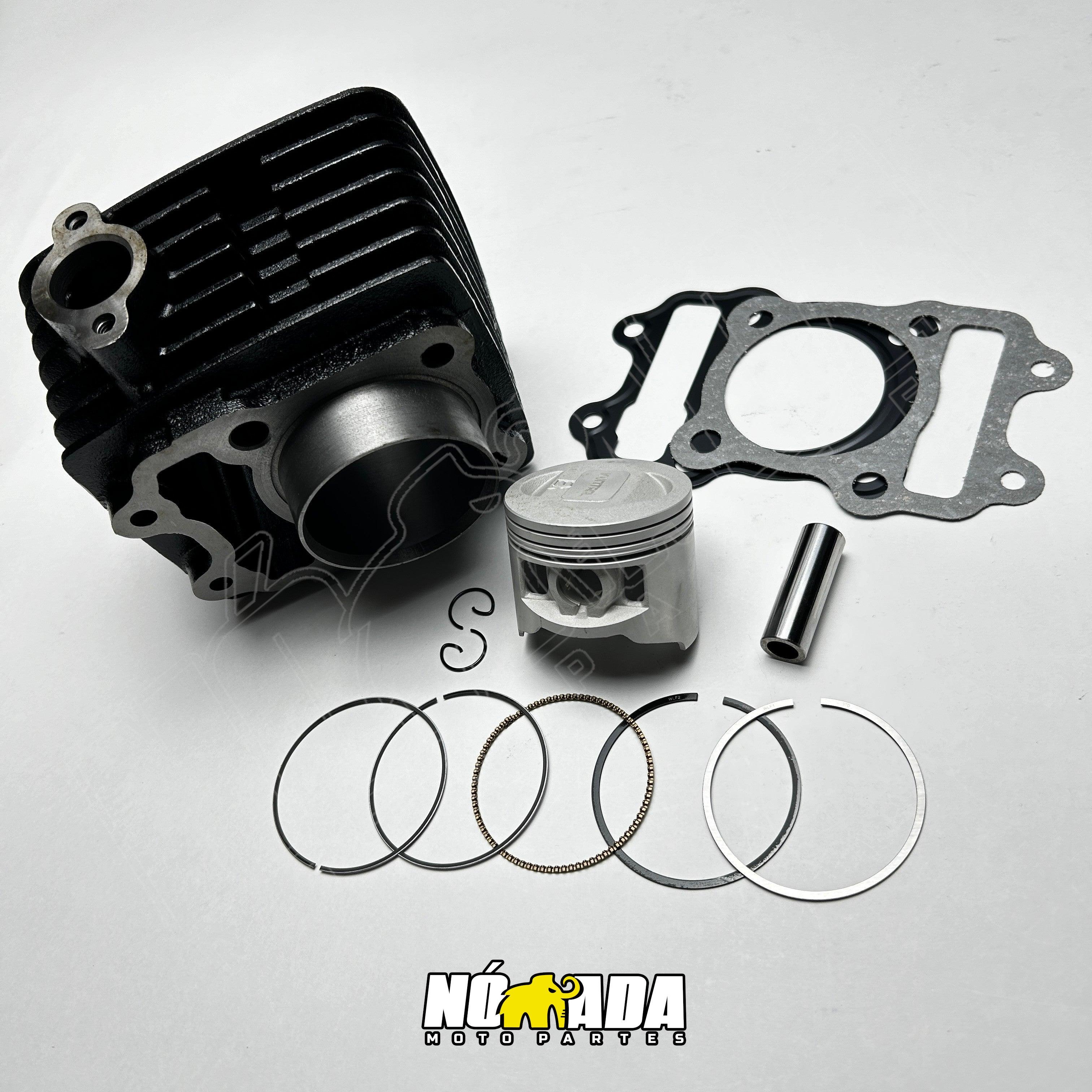 KIT CILINDRO PISTON KTL TVS APACHE RTR 200 4V / 200 FI NOMADA MOTOPARTES