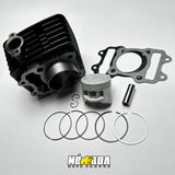 KIT CILINDRO PISTON KTL TVS APACHE RTR 200 4V / 200 FI