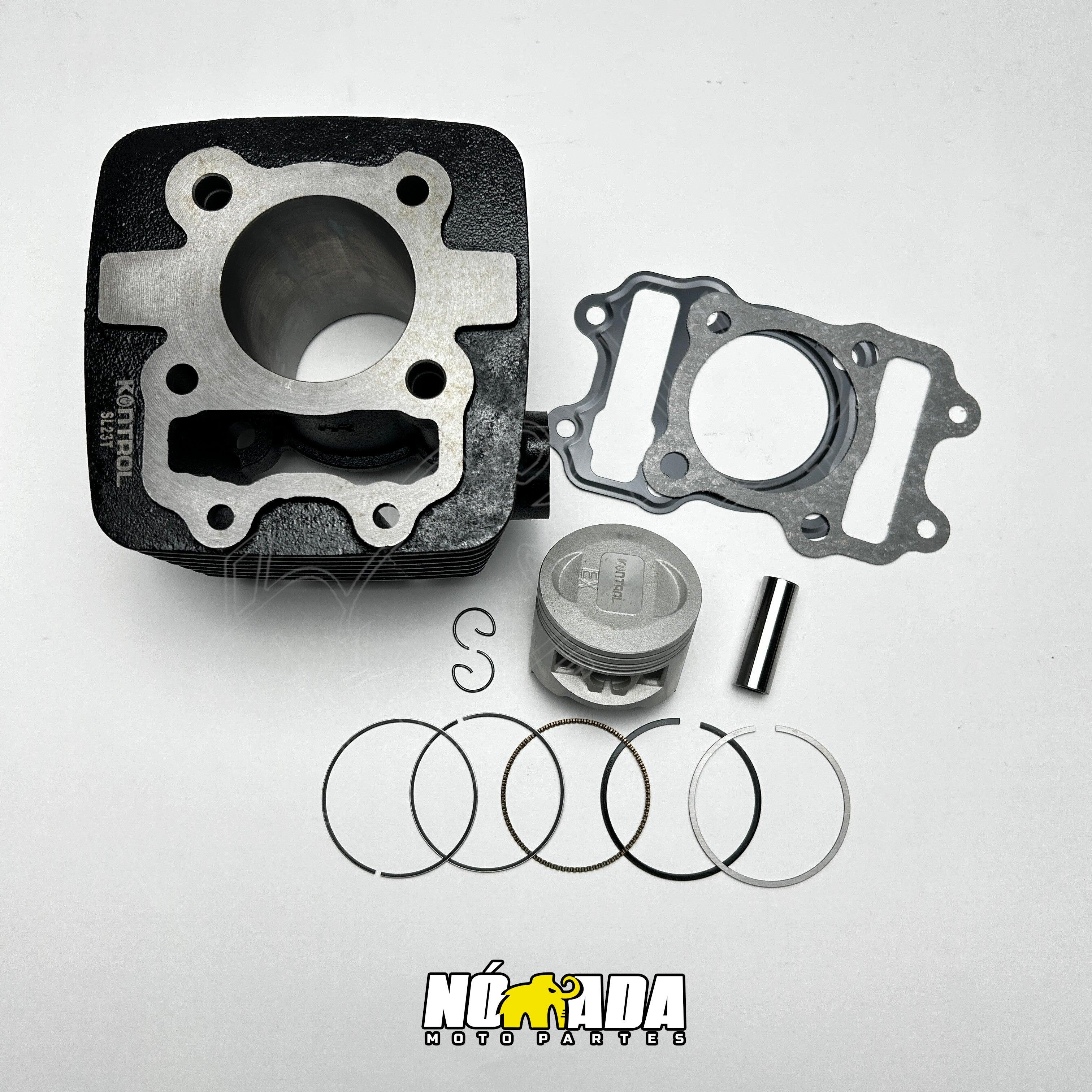 KIT CILINDRO PISTON KTL TVS APACHE RTR 200 4V / 200 FI NOMADA MOTOPARTES