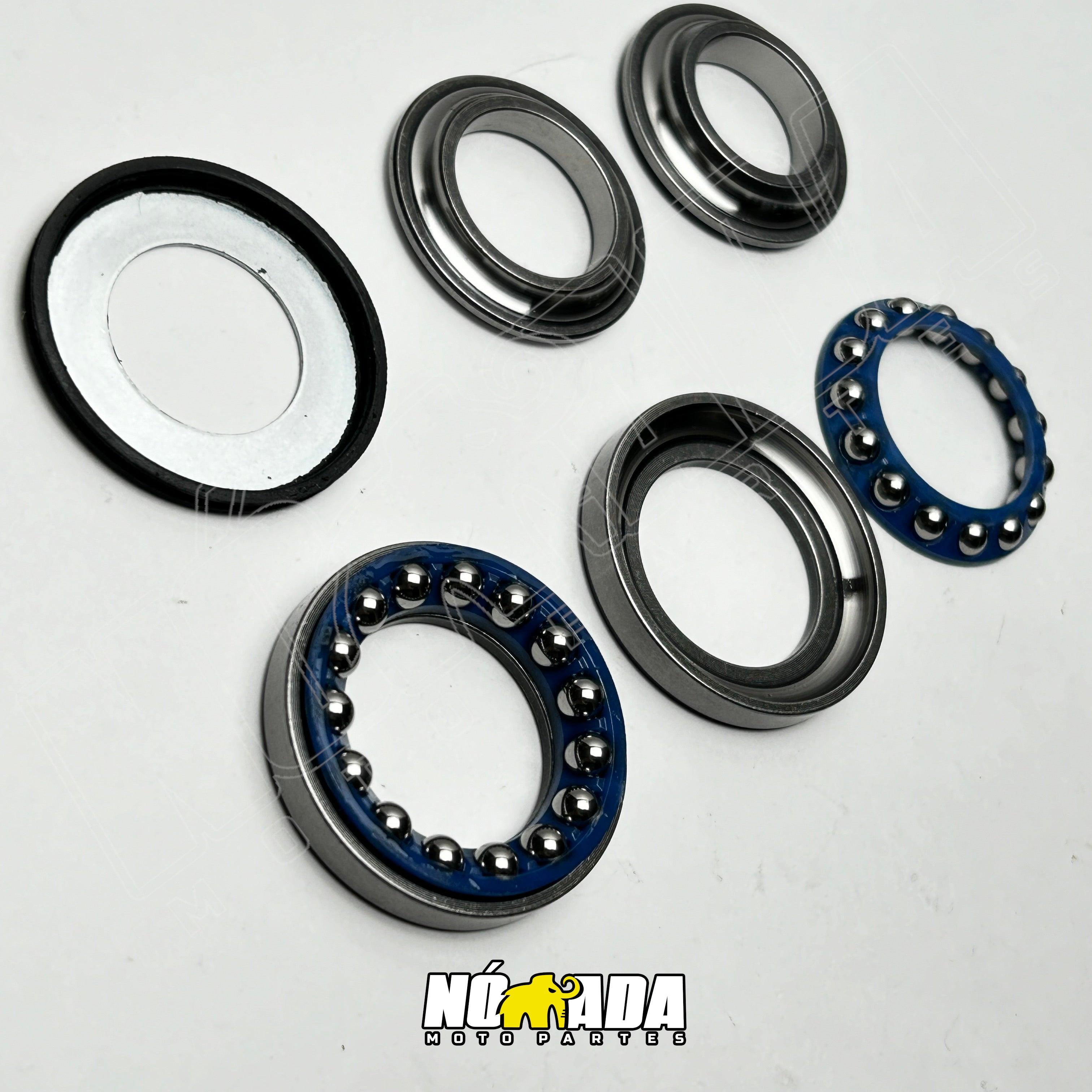 KIT CUNAS DE DIRECCION TVS APACHE TVS 160 4V - 200 NOMADA MOTOPARTES