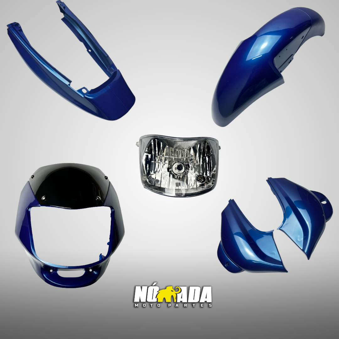 KIT PLASTICO BOXER CT - 125 NOMADA MOTO PARTES