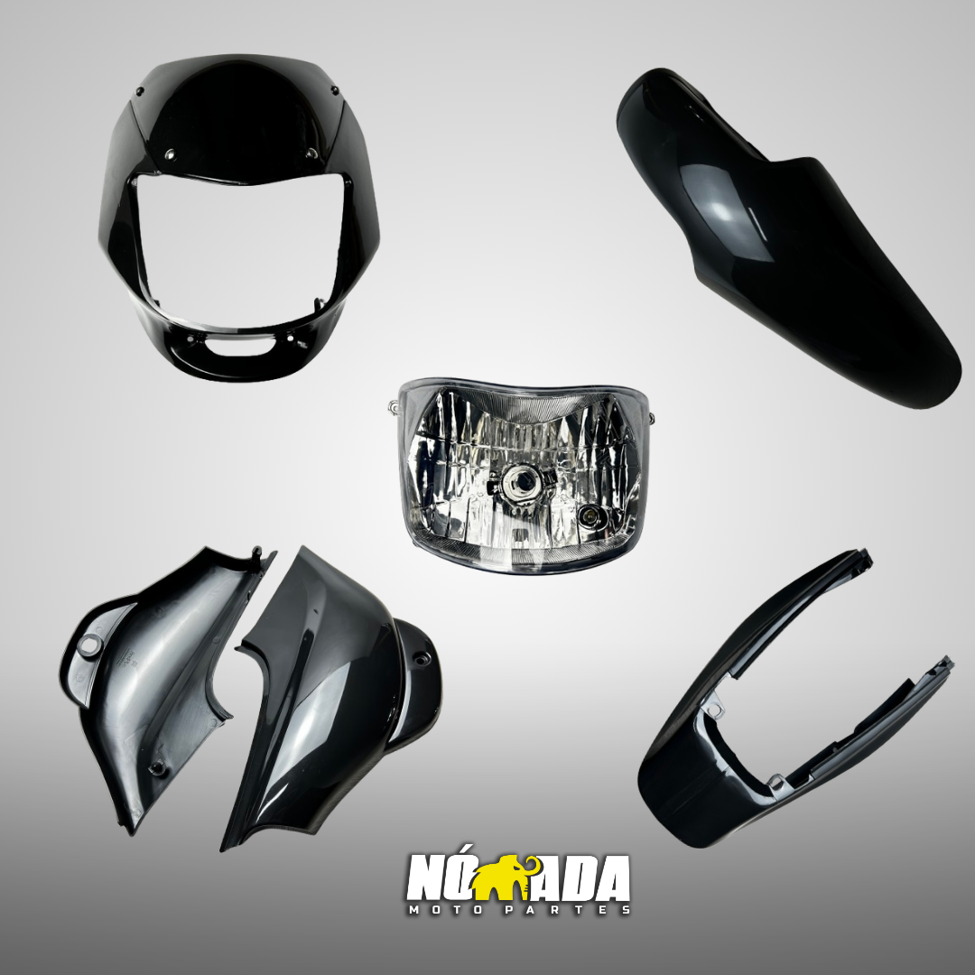 KIT PLASTICO BOXER CT - 125 NOMADA MOTO PARTES