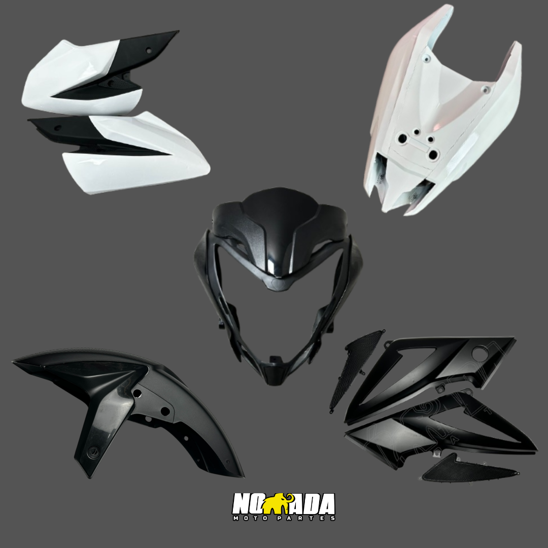 KIT VESTIDO PULSAR NS 125-150-160 NOMADA MOTOPARTES
