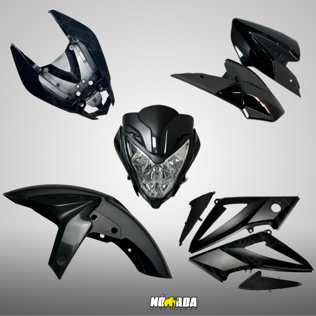 KIT VESTIDO PULSAR NS 125-150-160 NOMADA MOTOPARTES
