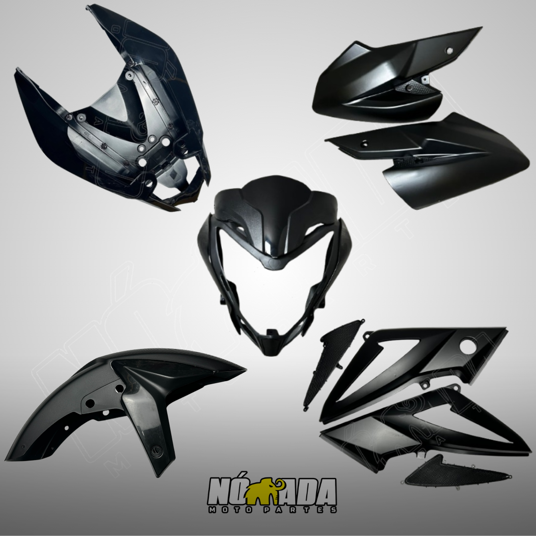 KIT VESTIDO PULSAR NS 125-150-160 NOMADA MOTOPARTES