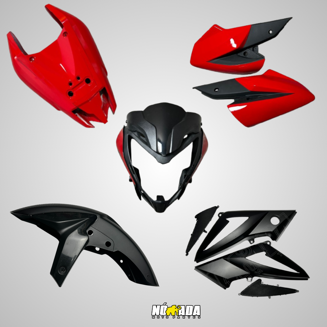 KIT VESTIDO PULSAR NS 125-150-160 NOMADA MOTOPARTES