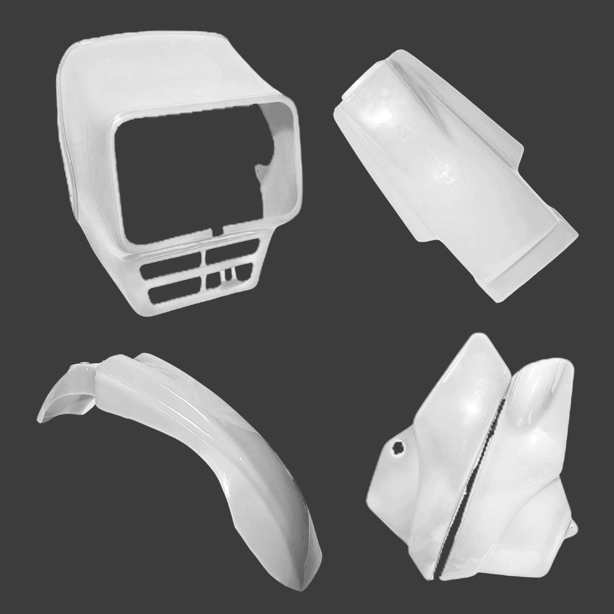 KIT VESTIDO YAMAHA DT 125 - DTK 175 BLANCO