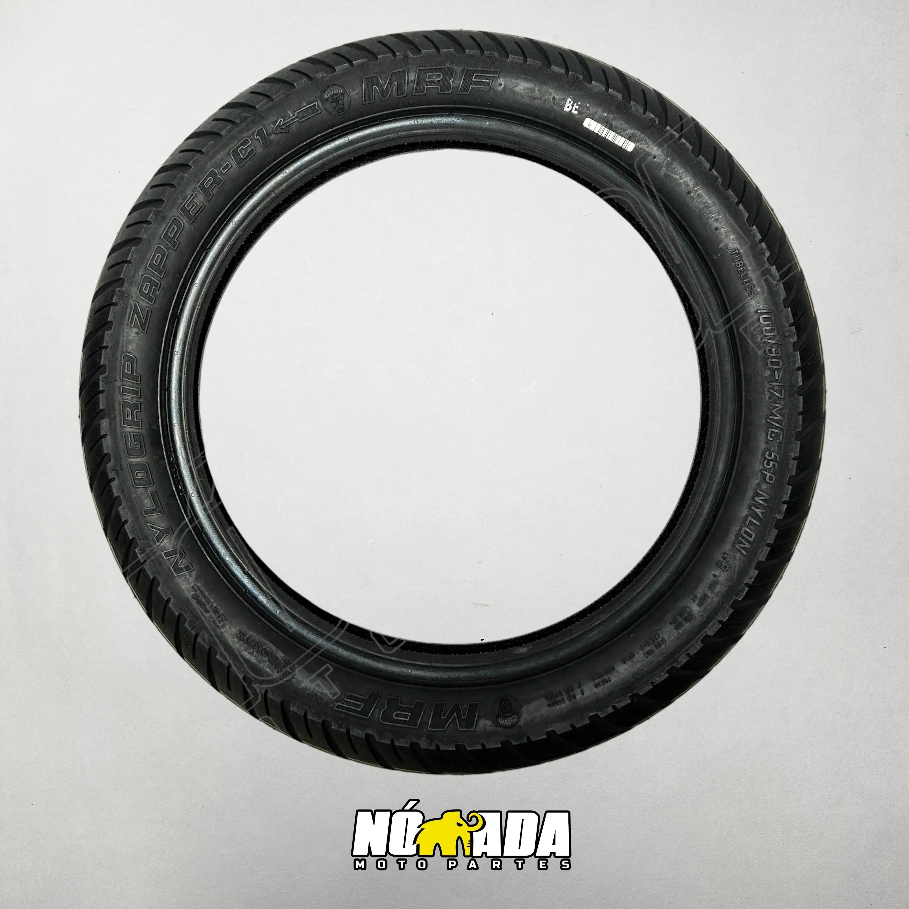 Llanta MRF 100/90-17 Zapper C TL NOMADA