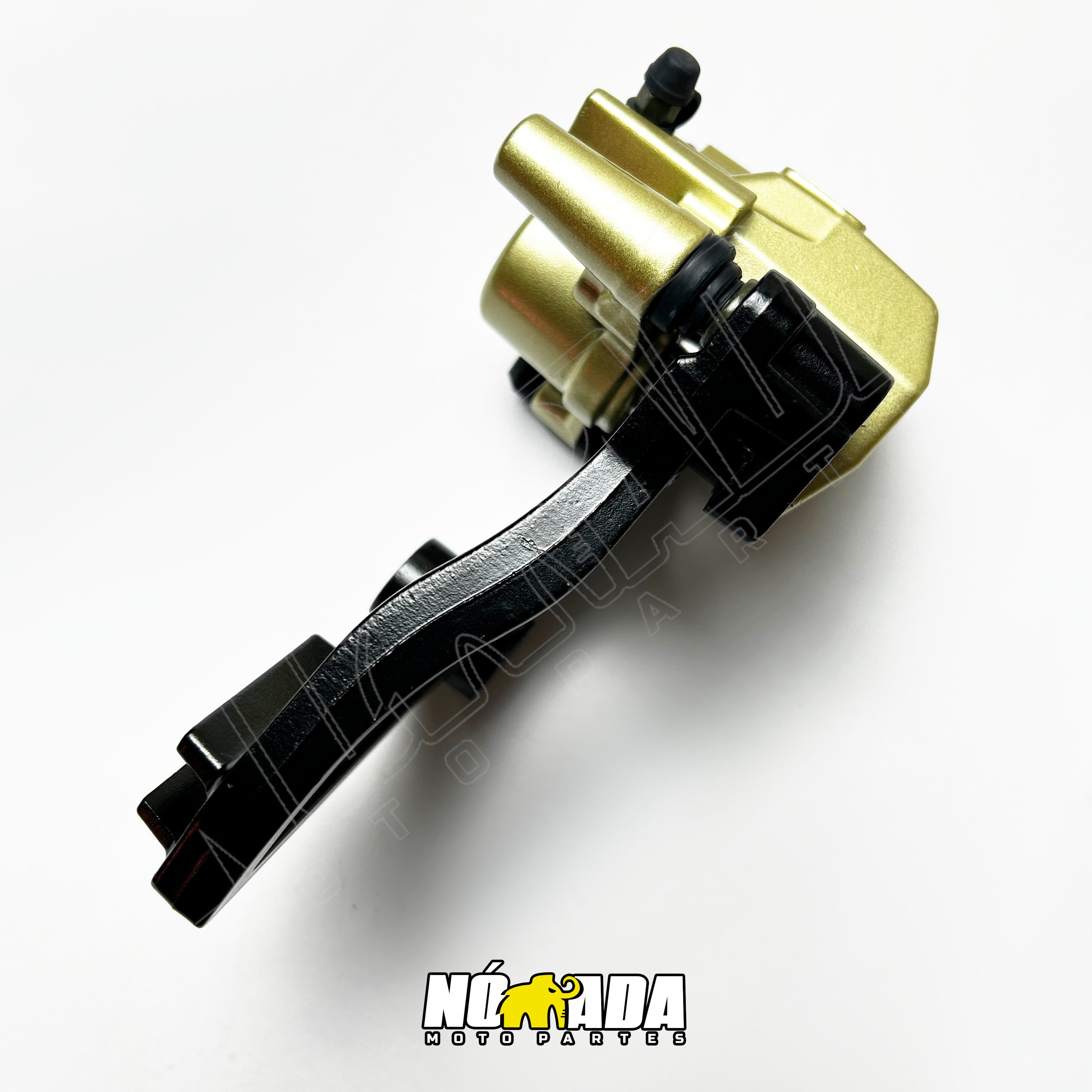CALIPER MORDAZA DE FRENO TRASERO COMPLETO TVS APACHE 180, 160 4V, 160 FI NOMADA MOTOPARTES