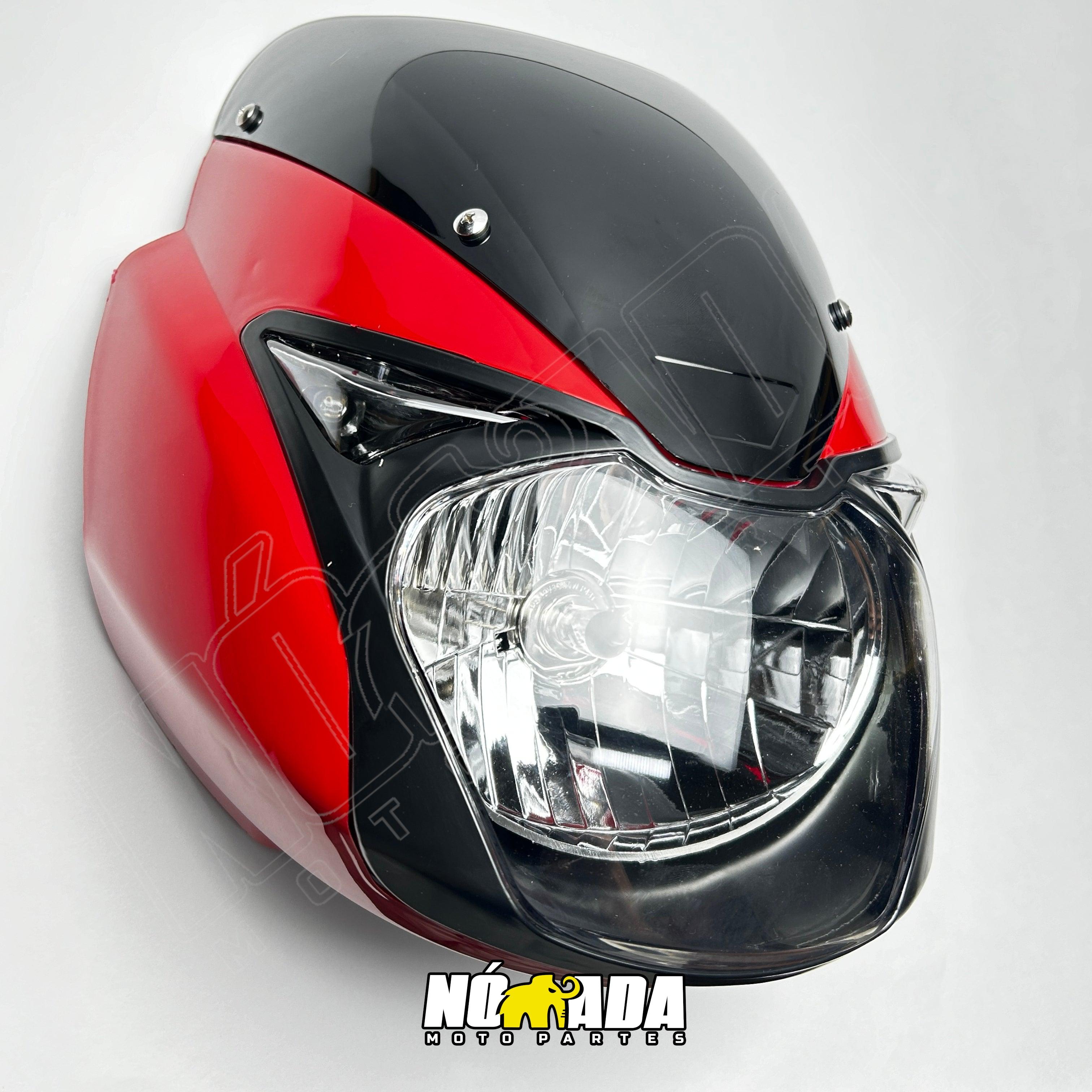 CARENAJE CON FAROLA BAJAJ PULSAR 180 UG /GT - 200 - 220 NOMADA MOTOPARTES