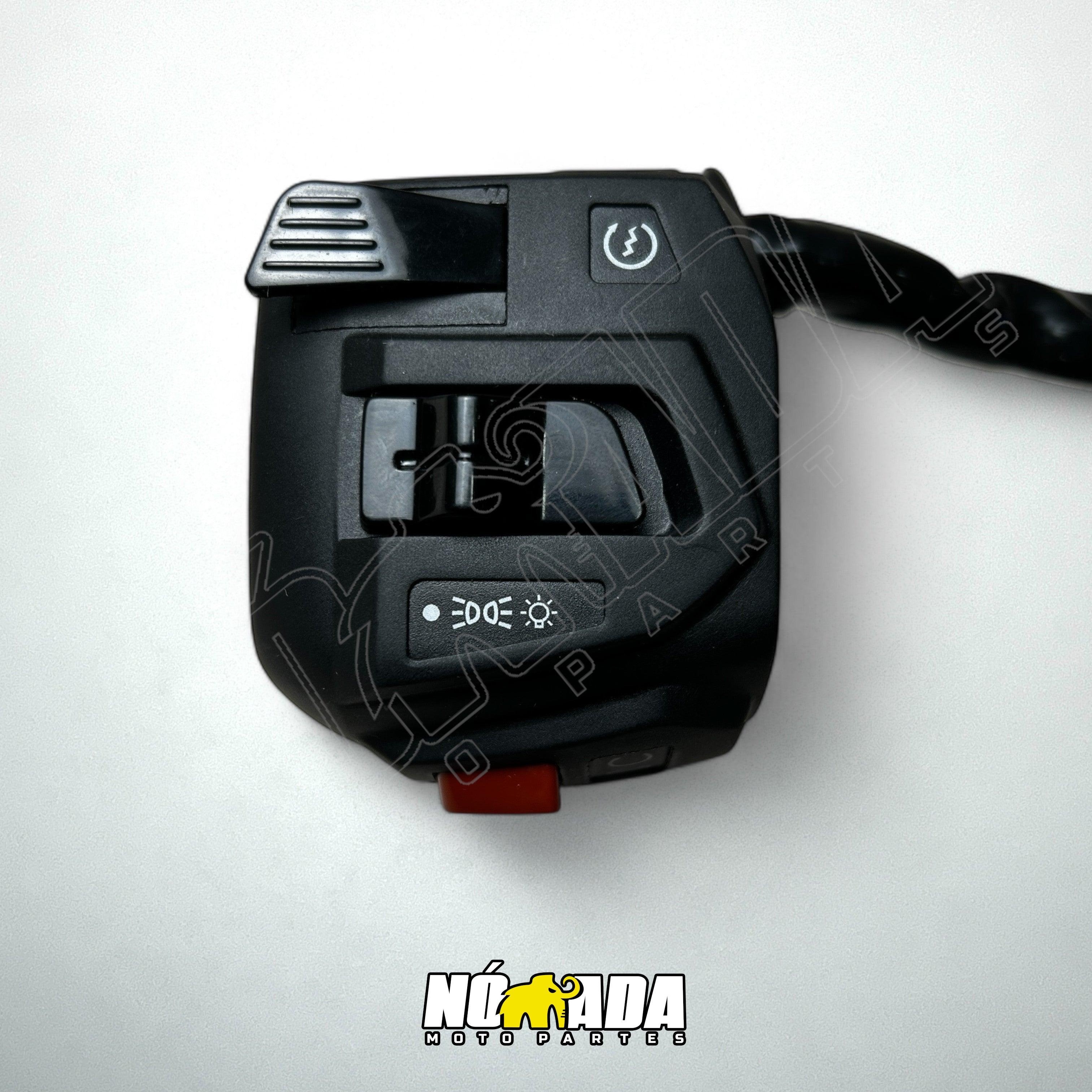 COMANDO DERECHO BAJAJ PULSAR NS 200 NOMADA MOTOPARTES