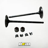 KIT VALVULAS ADMISION Y ESCAPE+ SELLOS BAJAJ PULSAR 180/180UG