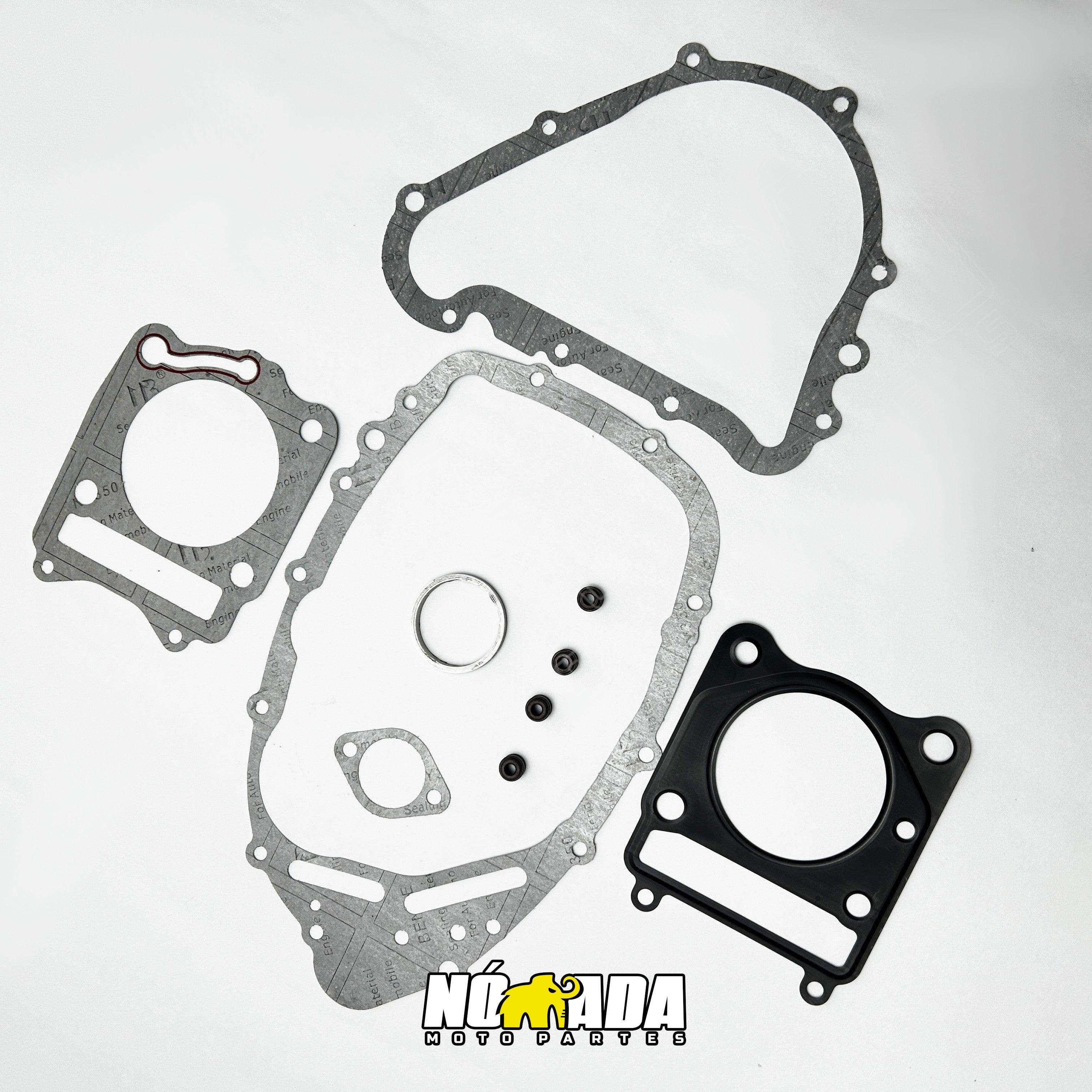 KIT EMPAQUES DE MOTOR COMPLETO TVS APACHE RTR 200 NOMADA MOTOPARTES