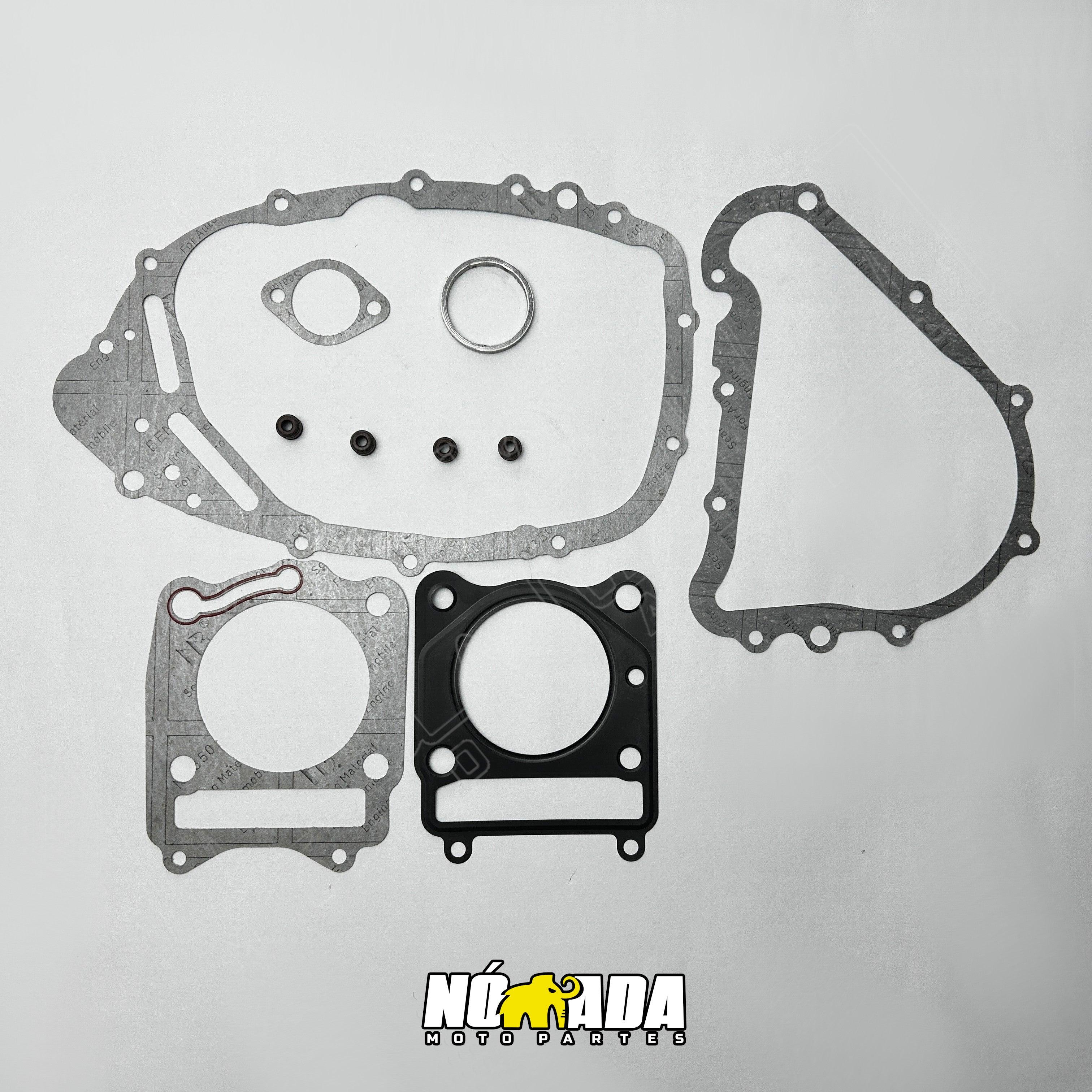KIT EMPAQUES DE MOTOR COMPLETO TVS APACHE RTR 200 NOMADA MOTOPARTES