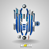 CALCOMANIAS BOXER CT MODELO NUEVO 2025 NOMADA MOTO PARTES