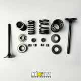 KIT VALVULAS ADMISION Y ESCAPE TVS APACHE 160 2V - 180 ORIGINALES
