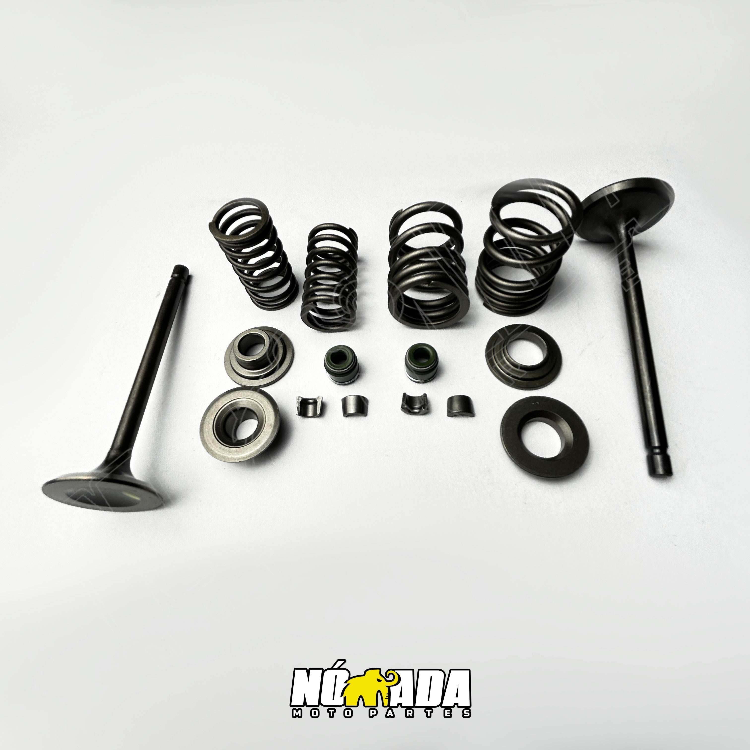 KIT VALVULAS ADMISION Y ESCAPE TVS APACHE 160 2V - 180 ORIGINALES
