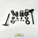 KIT VALVULAS ADMISION Y ESCAPE TVS APACHE 160 2V - 180 ORIGINALES