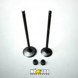 KIT VALVULAS ADMISION Y ESCAPE + SELLOS BAJAJ PULSAR NS 200 NOMADA MOTOPARTES