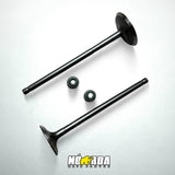 KIT VALVULAS ADMISION Y ESCAPE + SELLOS BAJAJ PULSAR NS 200 NOMADA MOTOPARTES