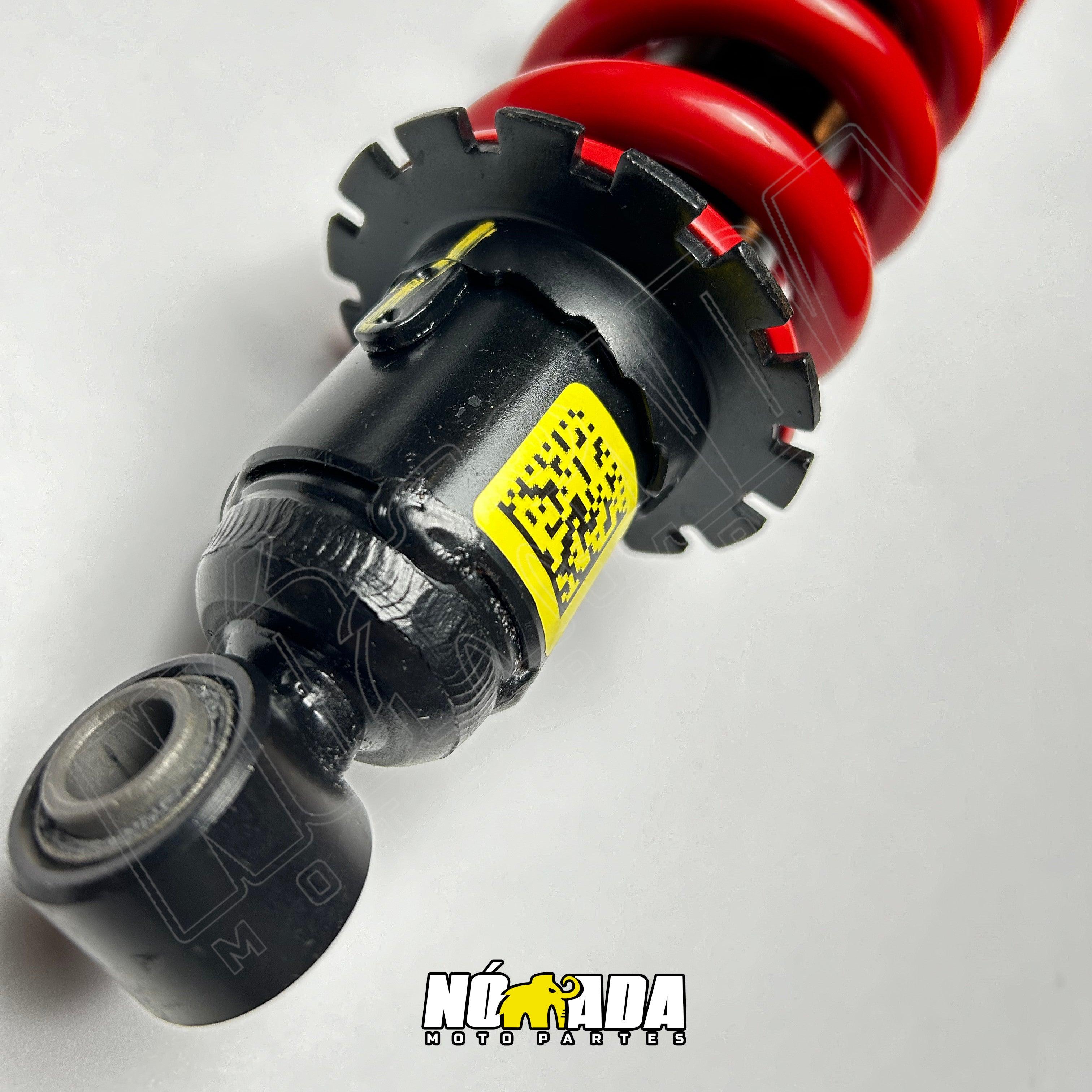 AMORTIGUADOR TRASERO UNISHOCK TVS APACHE RTR 200 - 200 FI NOMADA MOTOPARTES