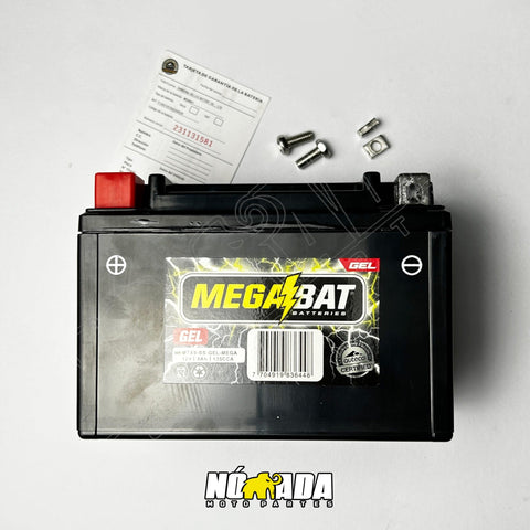 BATERIA UNIVERSAL MEGABAT GEL MTX9 BS 12V 8AH