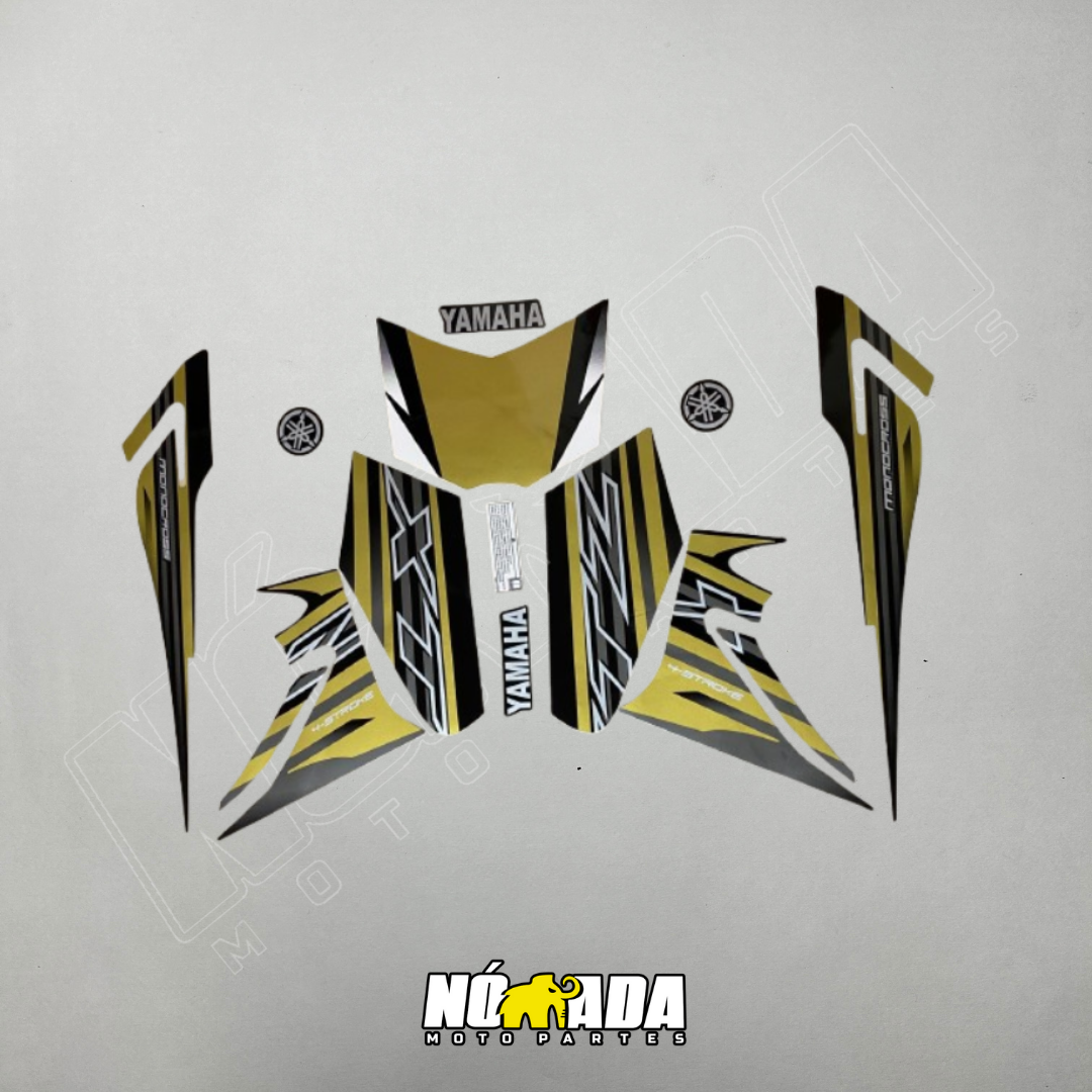 CALCOMANIAS XTZ 125 MODELO 2015 NOMADA MOTO PARTES