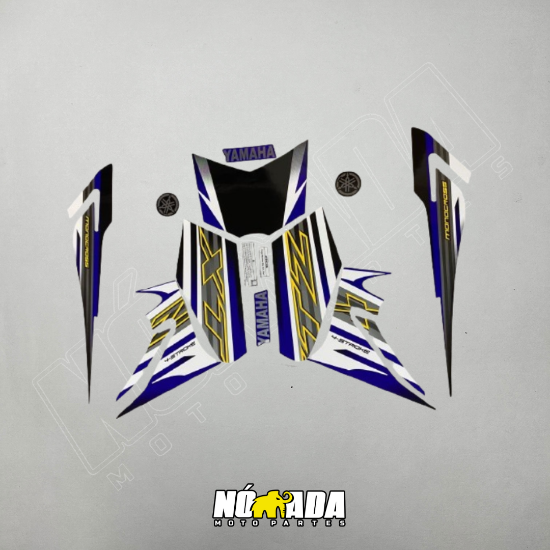 CALCOMANIAS XTZ 125 MODELO 2015 NOMADA MOTO PARTES