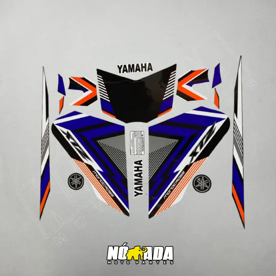 CALCOMANIAS XTZ 125 MODELO 2021 LINEAS NOMADA MOTO PARTES