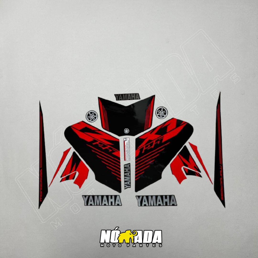 CALCOMANIAS XTZ 125 MODELO 2023 NOMADA MOTO PARTES