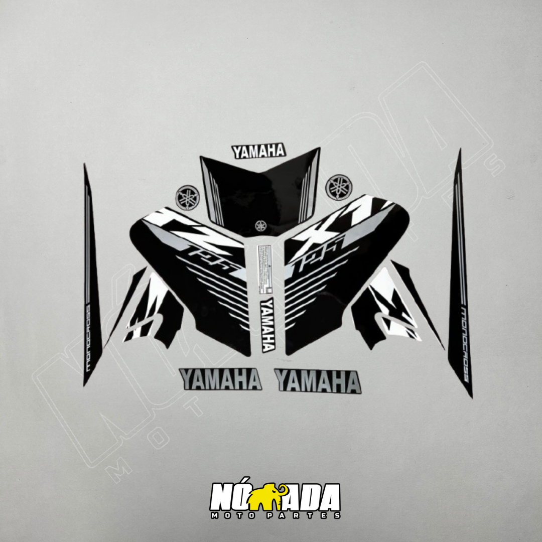 CALCOMANIAS XTZ 125 MODELO 2023 NOMADA MOTO PARTES