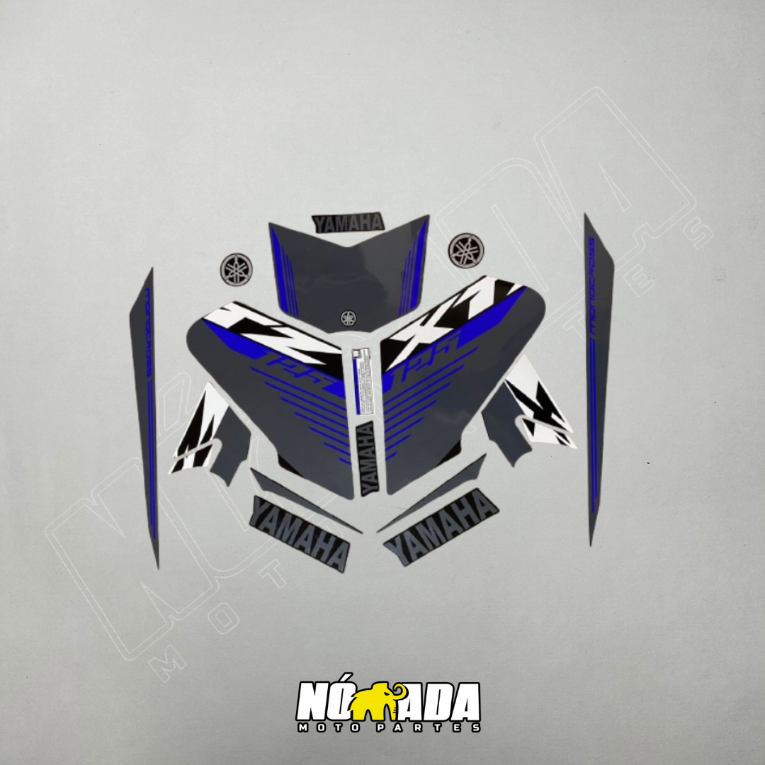 CALCOMANIAS XTZ 125 MODELO 2023 NOMADA MOTO PARTES