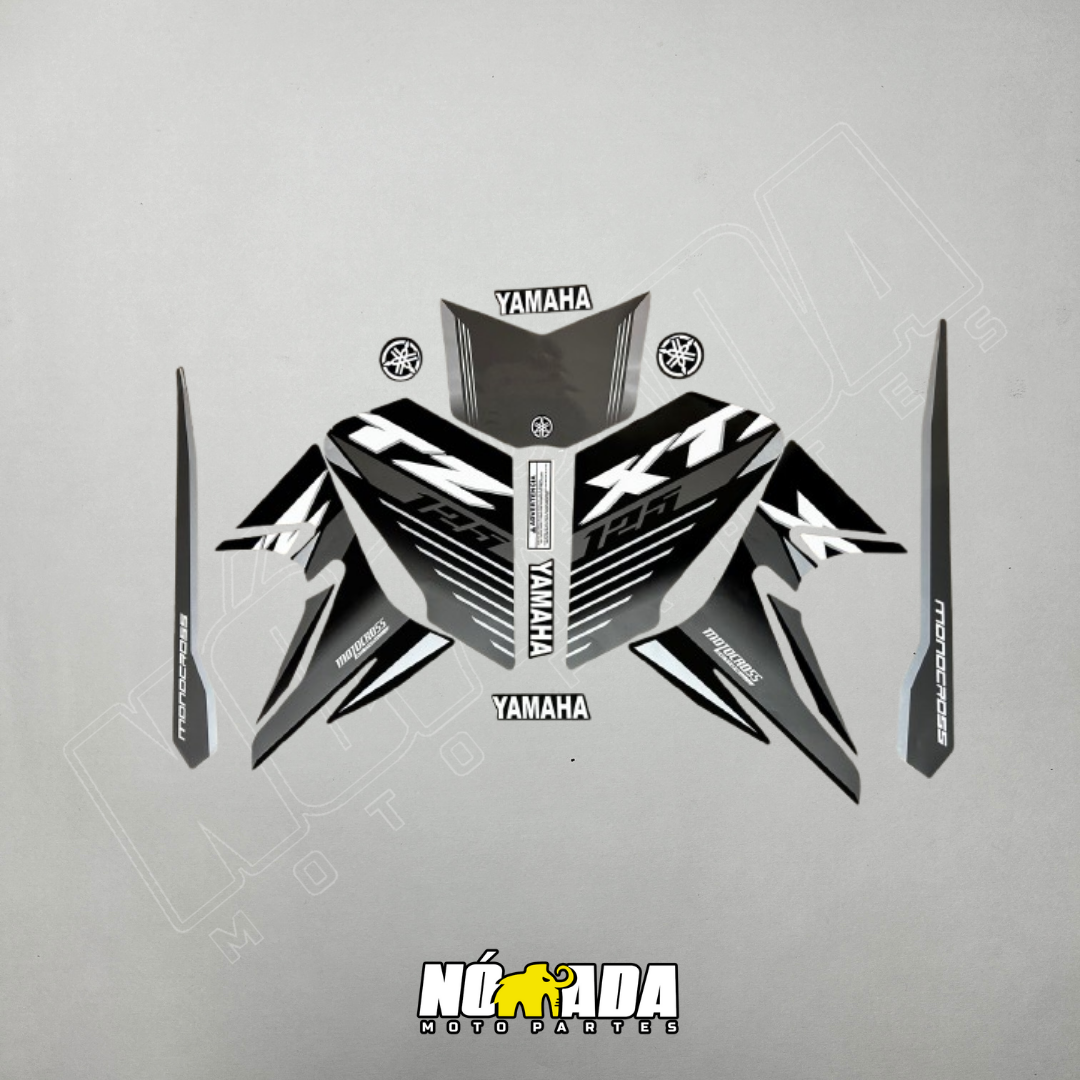 CALCOMANIAS XTZ MODELO 2024 NOMADA MOTO PARTES