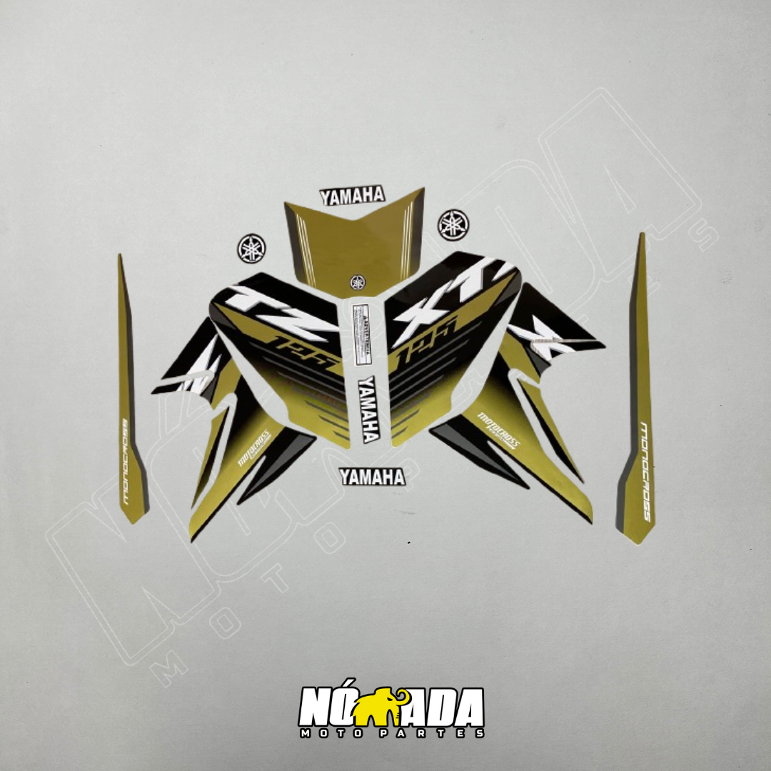 CALCOMANIAS XTZ MODELO 2024 NOMADA MOTO PARTES