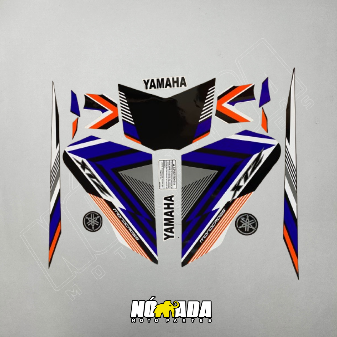 CALCOMANIAS XTZ 125 MODELO 2021 LINEAS