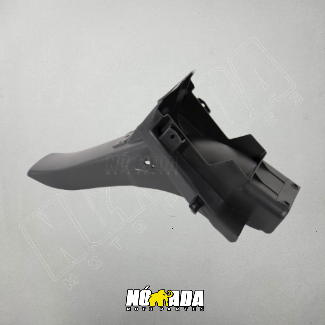 GUARDABARRO TRASERO PORTA PLACA BAJAJ BOXER CT 100 NEGRO