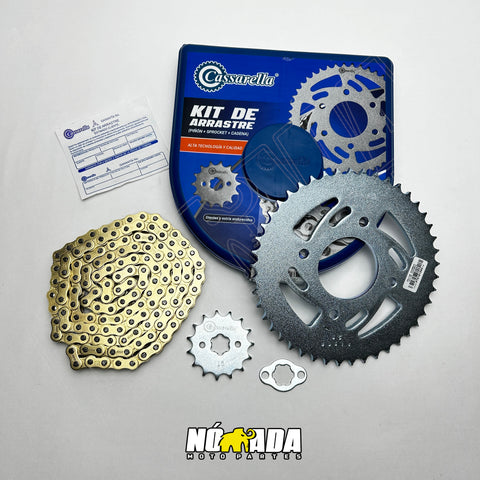 KIT DE ARRASTRE SUZUKI GIXXER 150 4 HUECOS