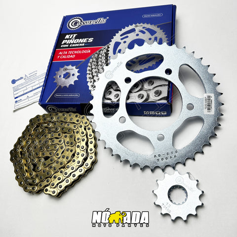 KIT DE ARRASTRE SUZUKI GIXXER 250 5 HUECOS