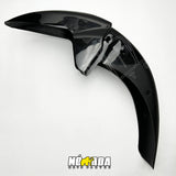 Guardabarros delantero TVS APACHE 160 2v - 180 NEGRO INYECTADO